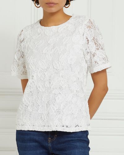 Gallery Lace Sequin Top thumbnail
