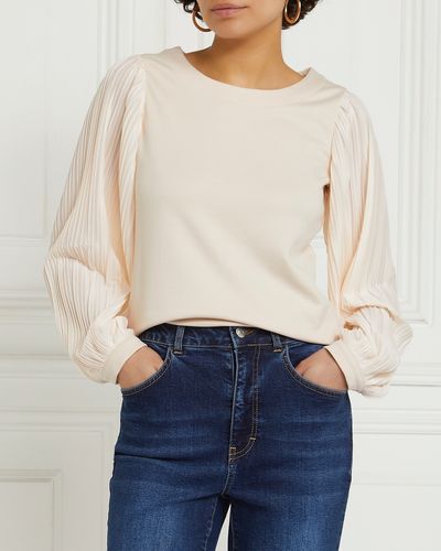 Gallery Pleated Sleeve Top thumbnail