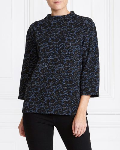 Gallery Leopard Turtle Neck Top thumbnail