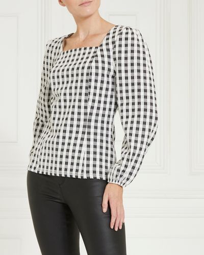 Gallery Houndstooth Top thumbnail