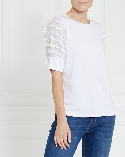 Gallery Lace Sleeve Top thumbnail
