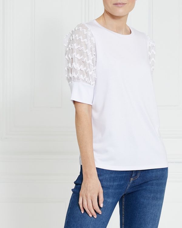 Gallery Lace Sleeve Top