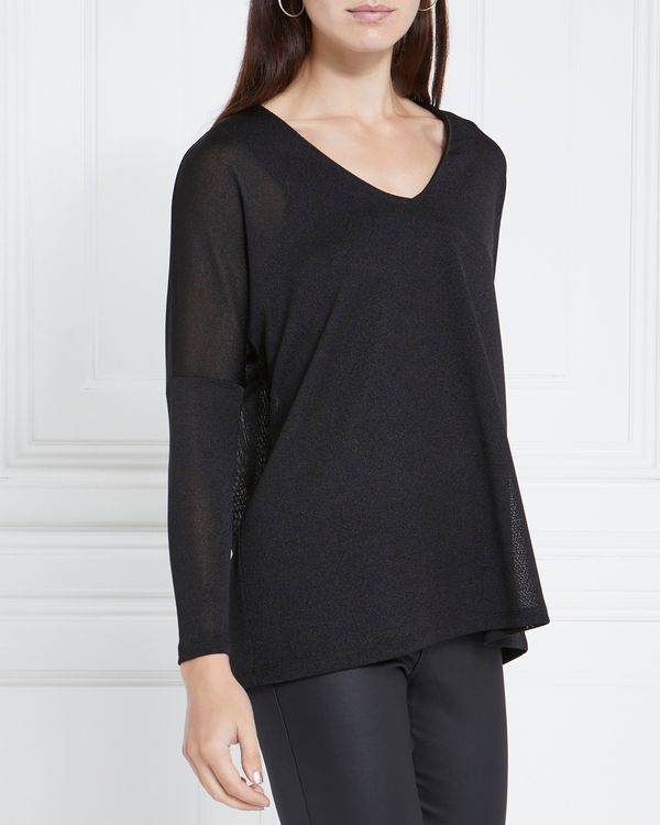 Gallery V-Neck Batwing Top