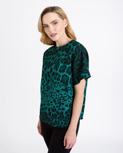 Gallery Leopard Batwing Top thumbnail
