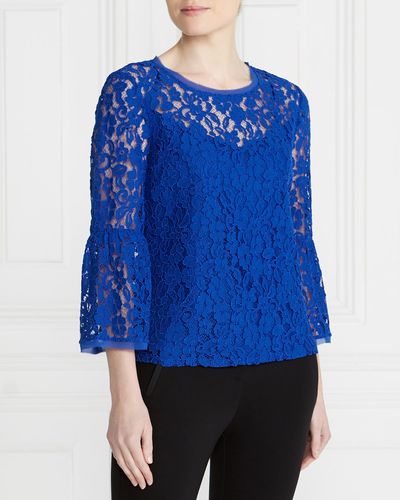Gallery Lace Bell Sleeve Top thumbnail