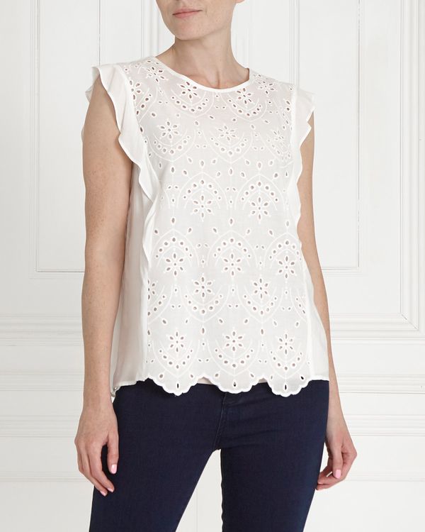 Gallery Embroidered Top
