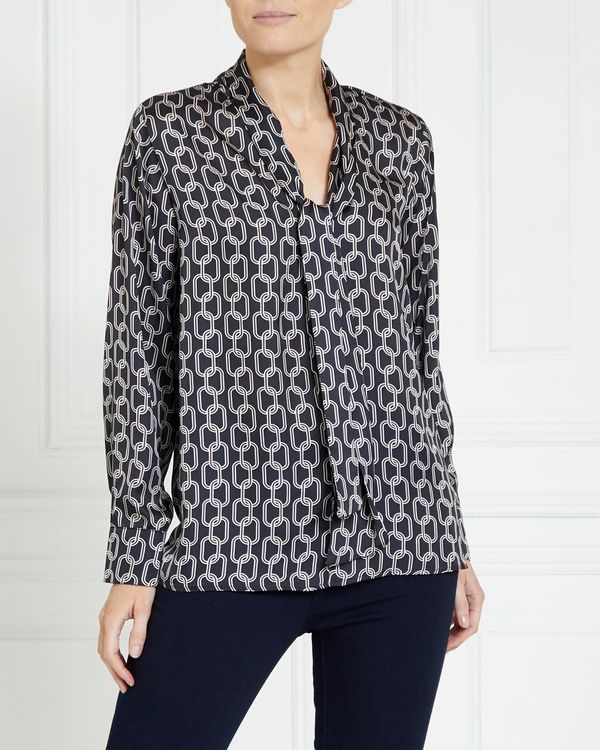Gallery Chain Print Blouse