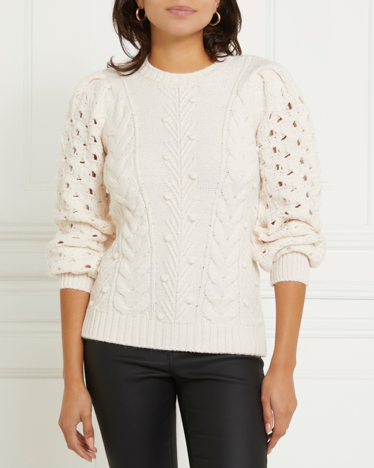 Dunnes Stores | Ivory Gallery Cable Knit Jumper