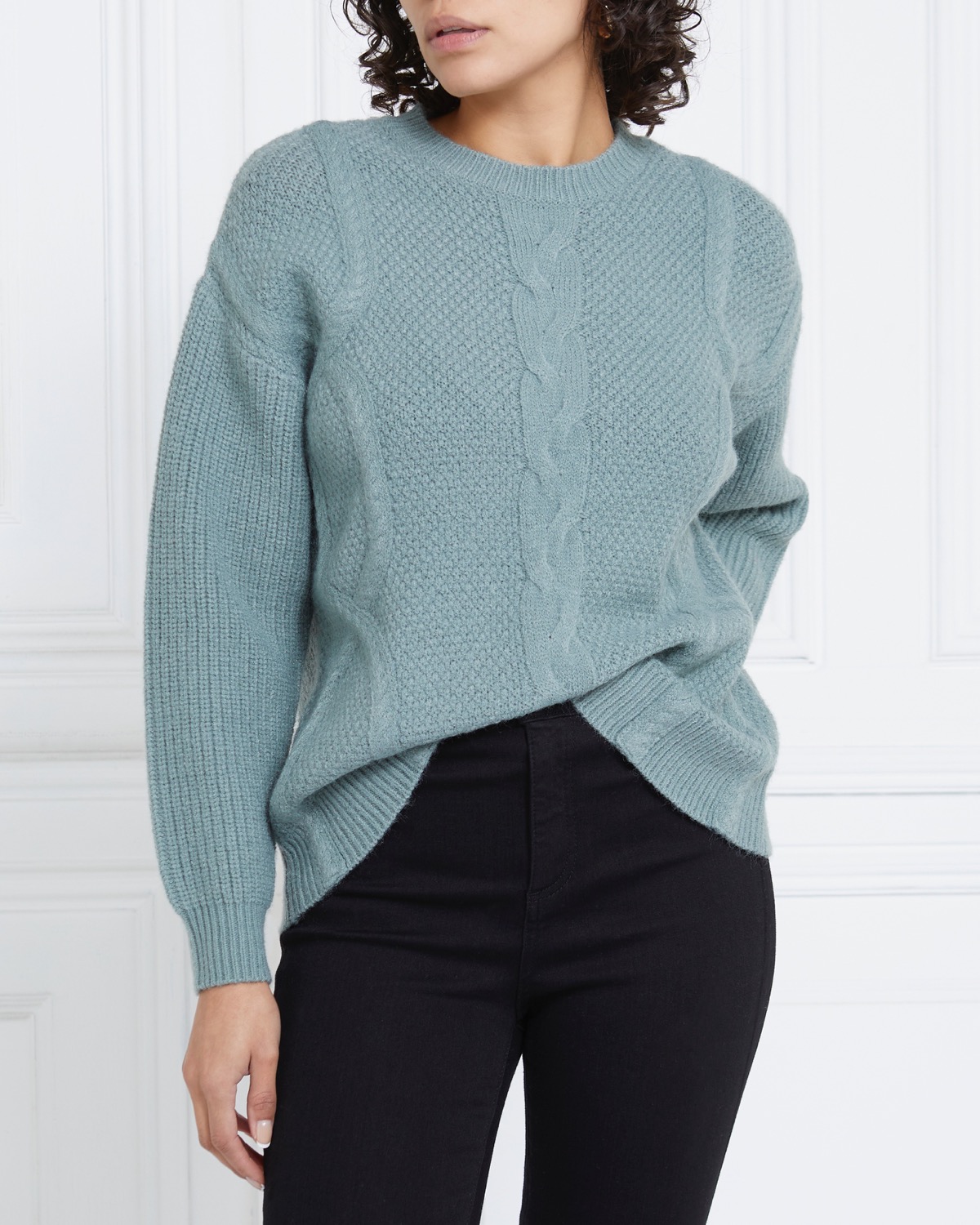 Dunnes Stores | Sage Gallery Cable Jumper