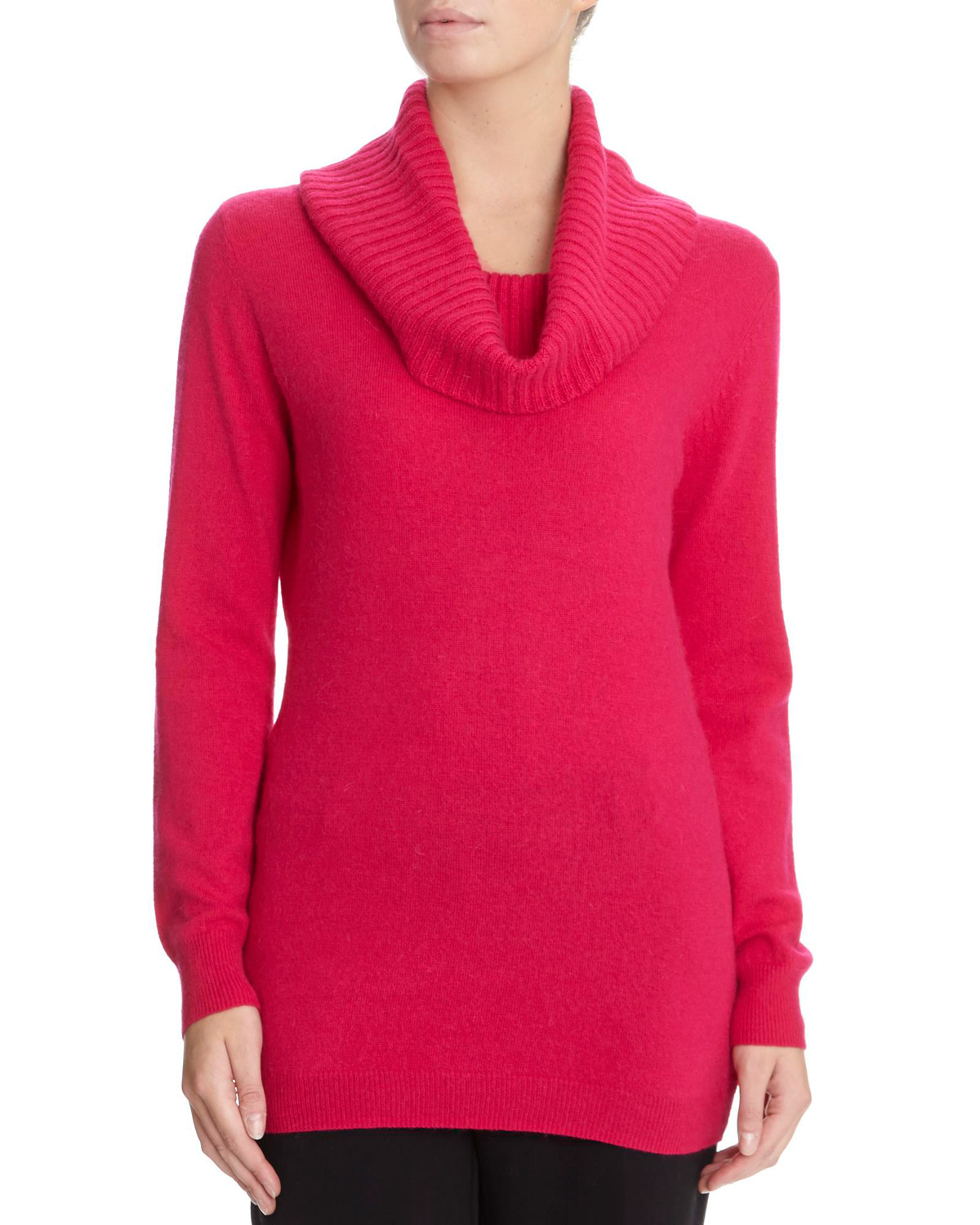 Dunnes Stores | Pink Gallery Cowl-Neck Jumper