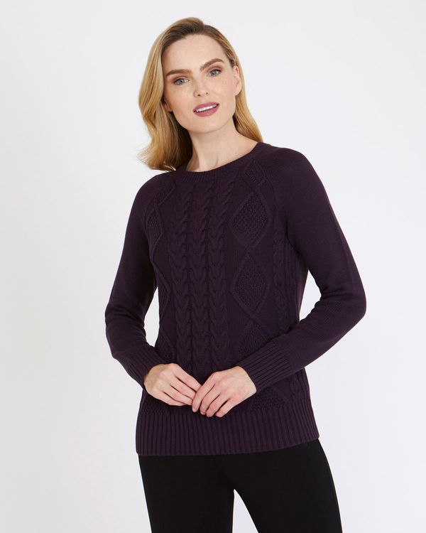 Gallery Cable Knit Jumper