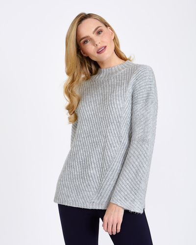 Gallery Ribbed High-Neck Jumper thumbnail