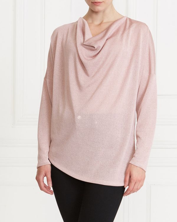 Gallery Cowl-Neck Knit Jumper
