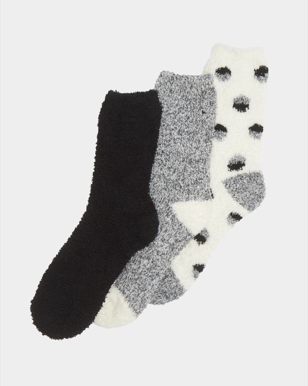Fluffy Socks - Pack Of 3