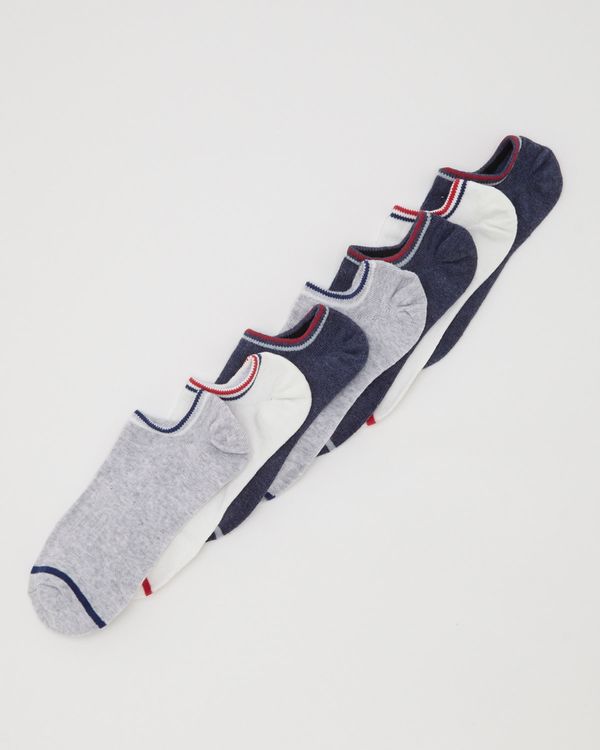Textured Trainer Socks - Pack Of 7
