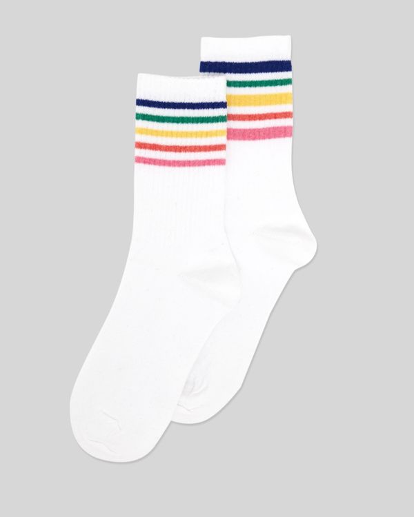 Fashion Stripe Socks - Pack Of 2