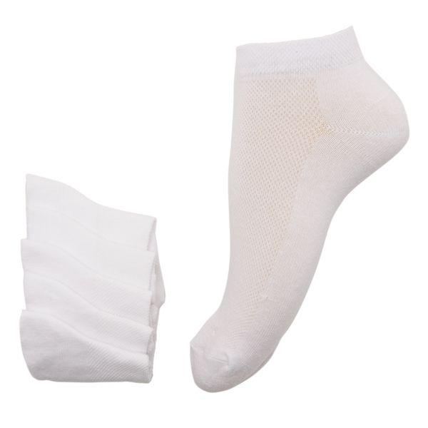 Dunnes Stores | White Trainer Socks - 5 Pack