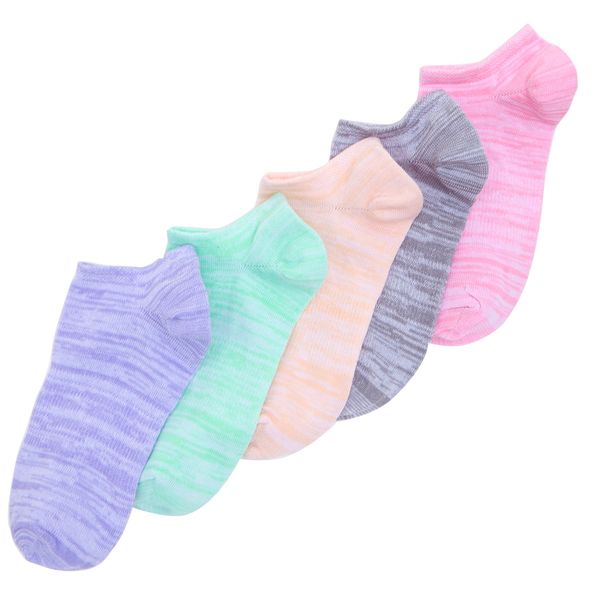 Space Dye Trainer Socks - Pack Of 5