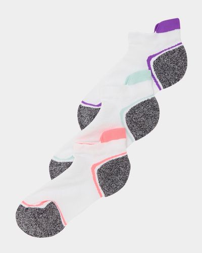 Low Profile Terry Heel-And-Toe Sock - Pack Of 3 thumbnail
