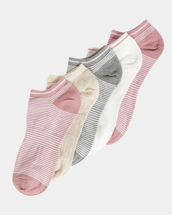 Cotton Liner Socks - Pack Of 5