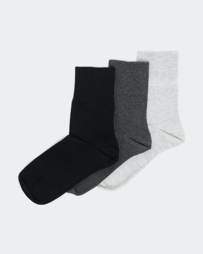 Soft Grip Circulation Support Sock - Pack Of 3