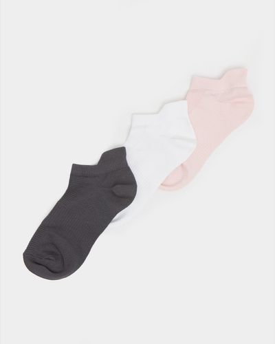 Nylon Heel Guard Sports Sock - Pack Of 3