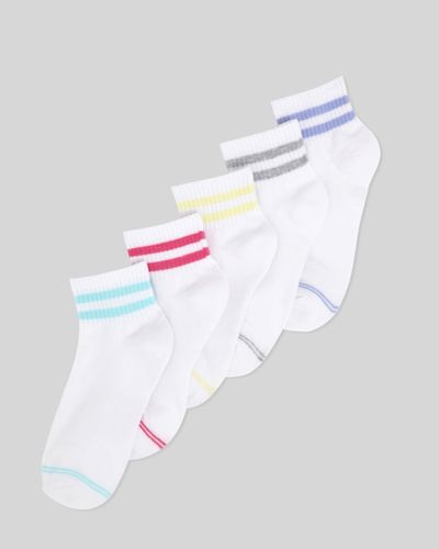 Cotton Quarter Sports Liners - Pack Of 5