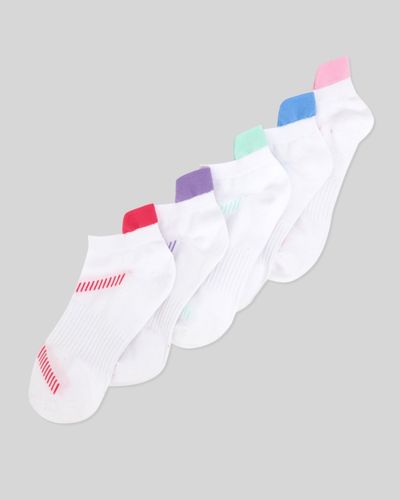 Cotton Trainer Socks With Heel Guard thumbnail