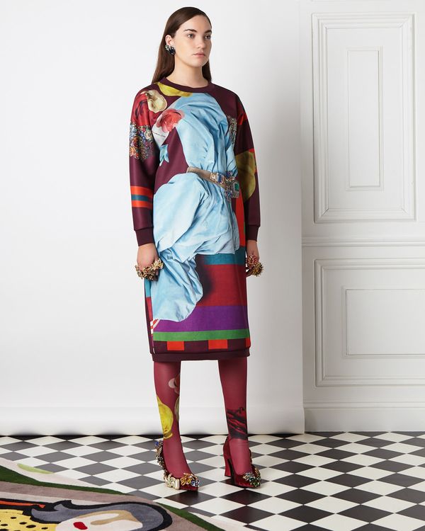 Dunnes Stores | Multi Joanne Hynes John Lavery Print Sweater Dress