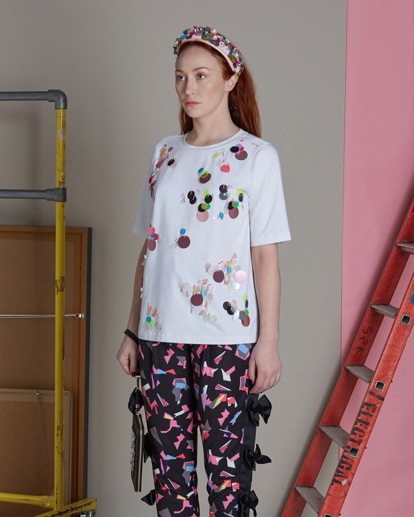 Joanne Hynes Tapestry Sequin T-Shirt