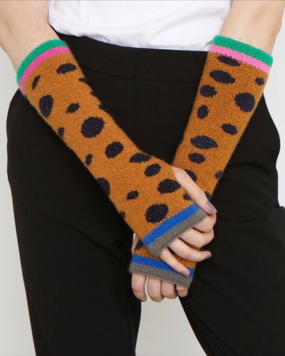 Joanne Hynes Tiger Textile Clash Gloves thumbnail