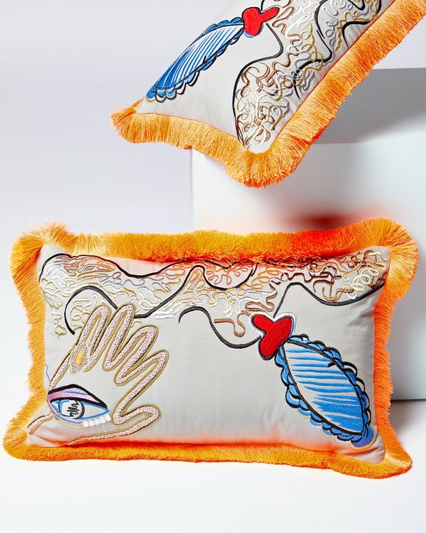 Joanne Hynes The Appliqué Surrealist Dream Cushion