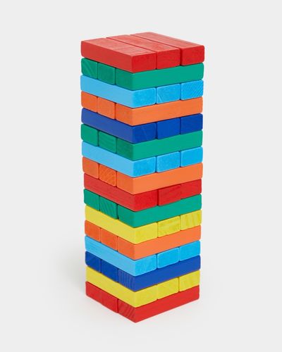 Tumble Tower - Set Of 48 Colour Blocks