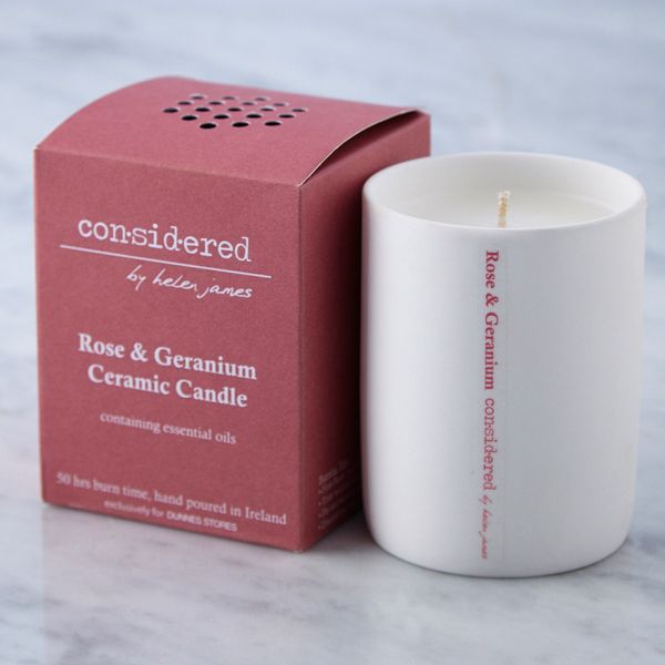 Helen James Considered Candle With Essential Oils