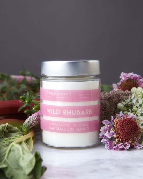 Helen James Considered Wild Rhubarb Candle