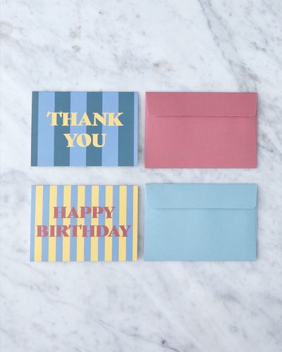Helen James Considered Slogan Cards - Pack Of 2