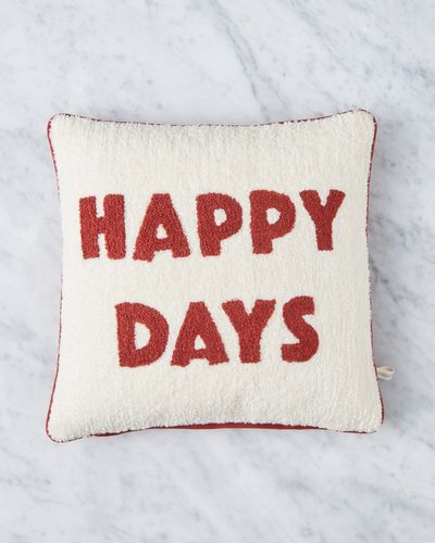 Helen James Considered Happy Days Cushion
