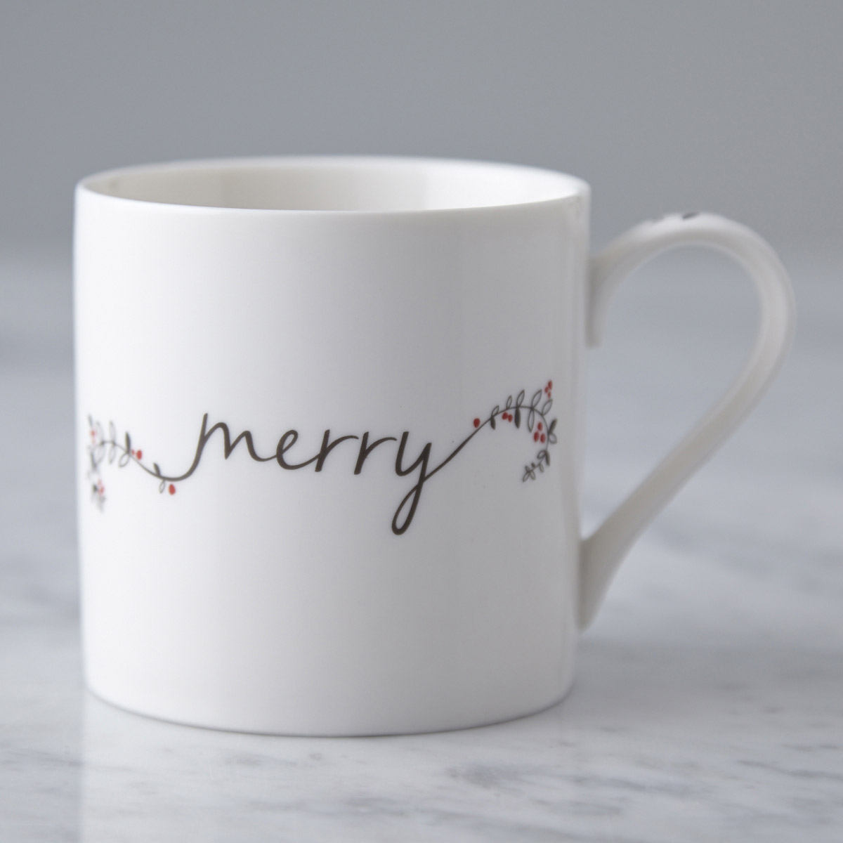 Dunnes Stores | White Helen James Considered Merry Mug