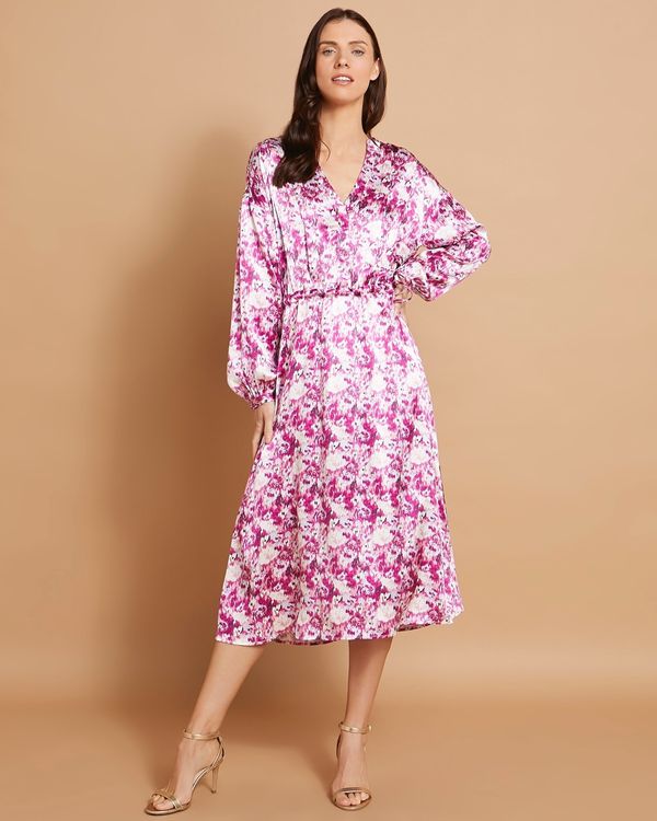 Paul Costelloe Living Studio Abstract Floral Dress