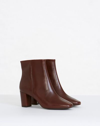 Paul Costelloe Living Studio Leather Ankle Boots thumbnail