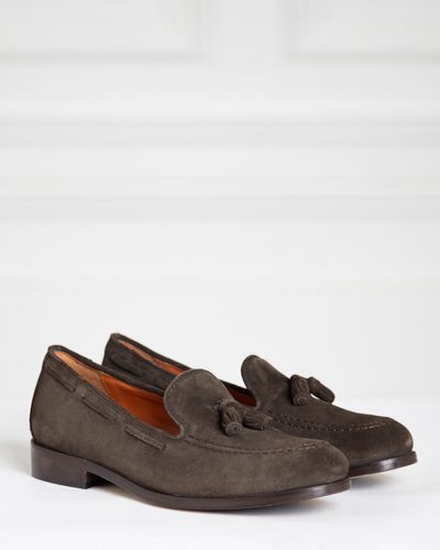 Paul Costelloe Living Suede Loafers thumbnail
