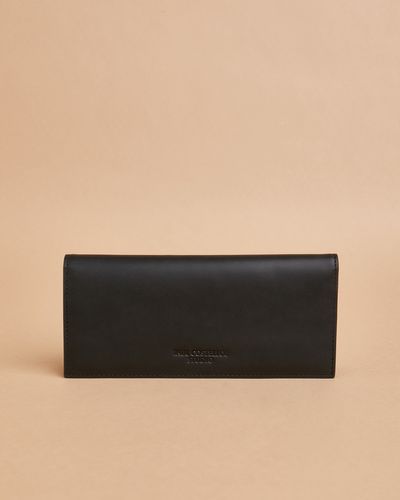 Paul Costelloe Studio Leather Wallet in Black