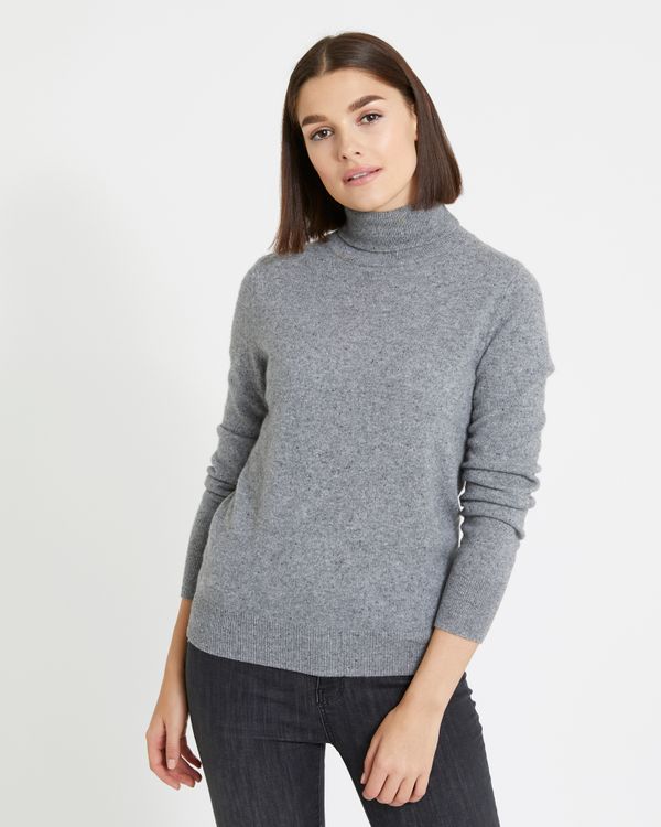 Dunnes Stores | Charcoal Paul Costelloe Living Studio Cashmere Polo ...
