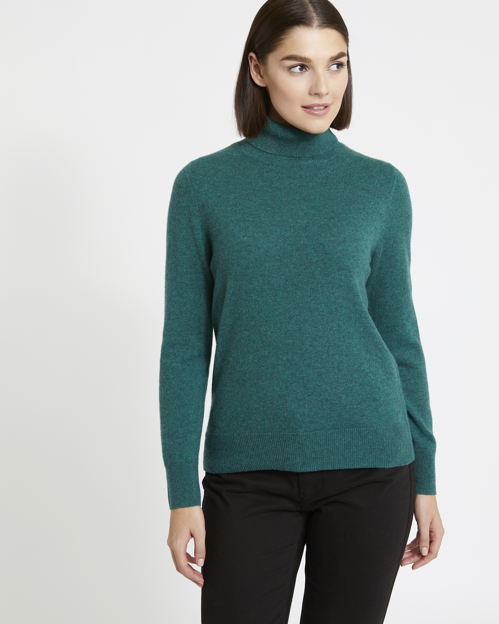 Dunnes Stores | Green Paul Costelloe Living Studio Cashmere Polo Neck ...
