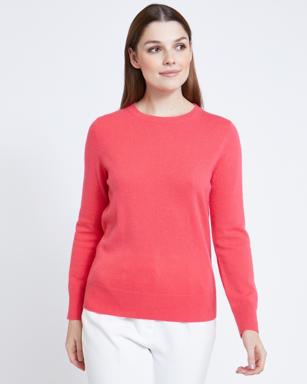 Dunnes Stores | Coral Paul Costelloe Living Studio Coral Cashmere Crew ...