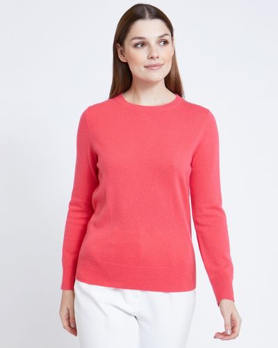Dunnes Stores | Coral Paul Costelloe Living Studio Coral Cashmere Crew ...