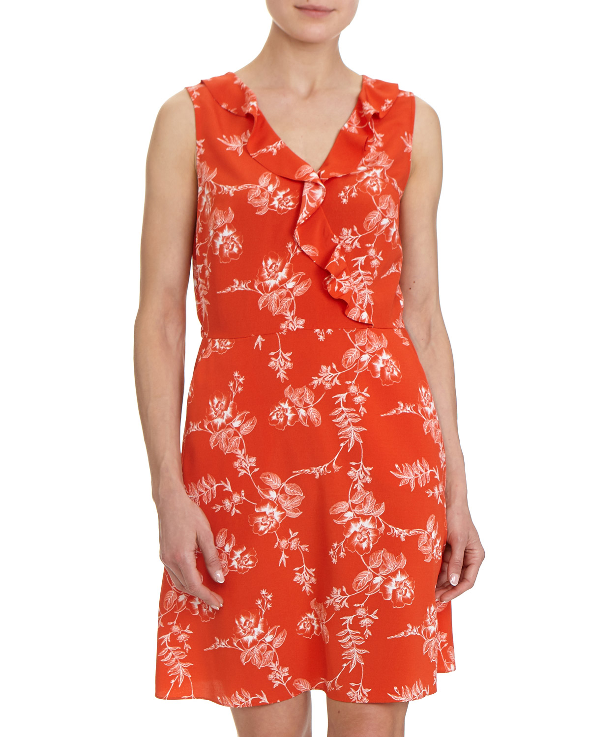 Dunnes Stores | Coral Ruffle Sundress