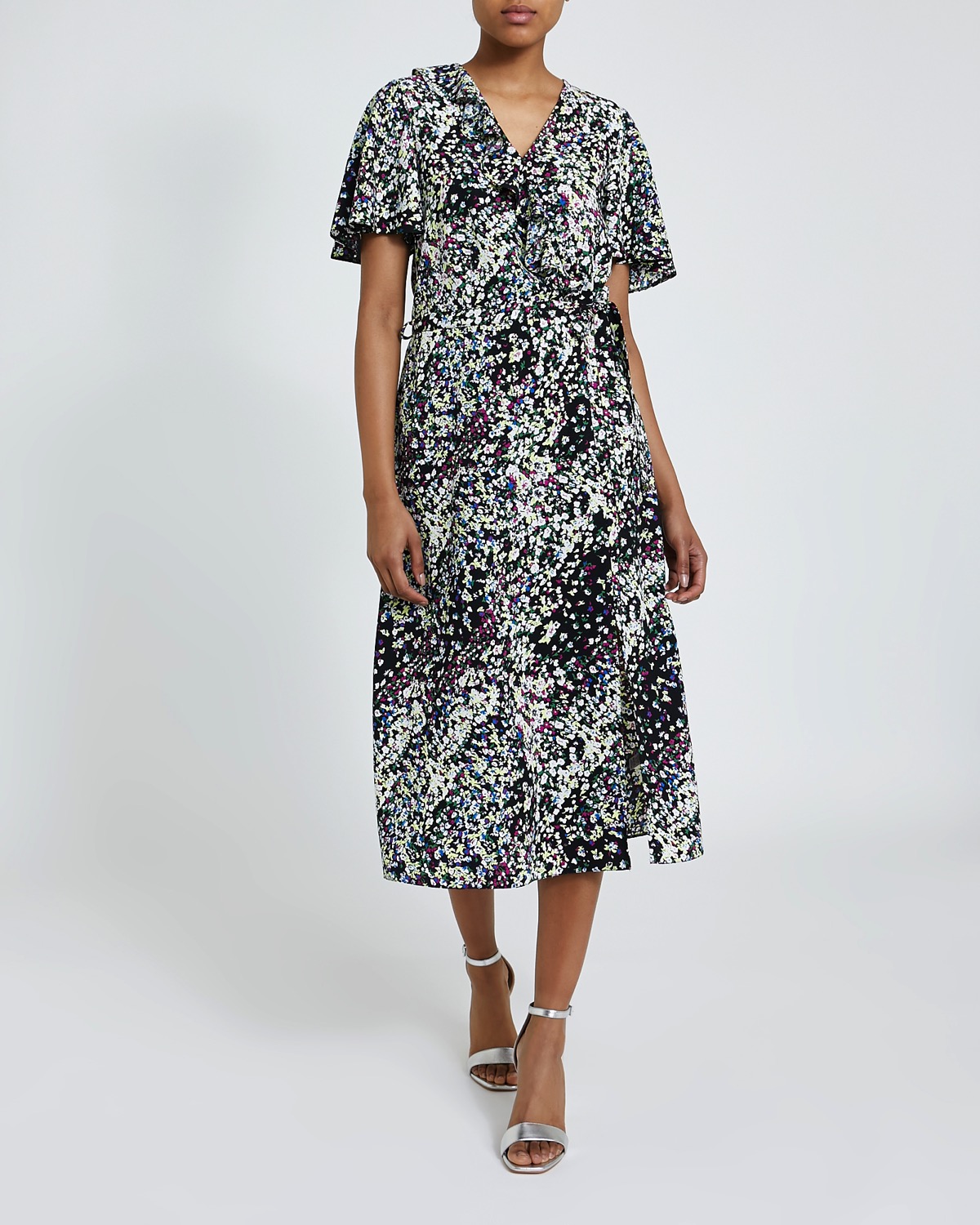 Dunnes Stores | Print Floral Print Midi Dress