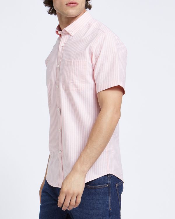 Pure Cotton Regular Fit Oxford Stripe Shirt