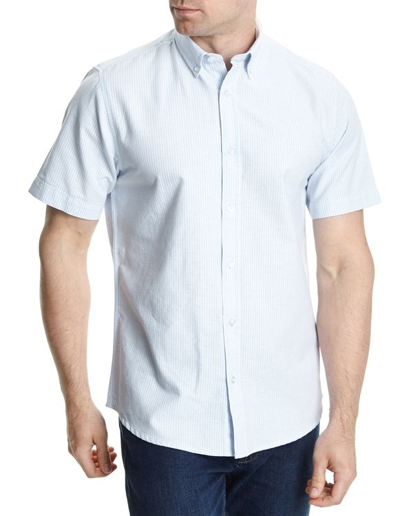 Regular Fit Short Sleeve Oxford Shirt
